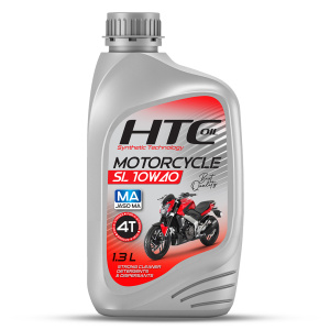  روغن موتورسیکلت 10W-40 برند HTC حجم 1.3 لیتر